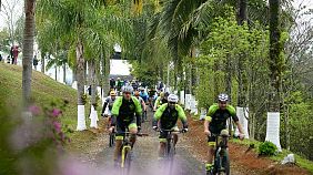 II Pedal Carbonífera Catarinense Mountain Bike reúne 50 ciclistas em Lauro Müller