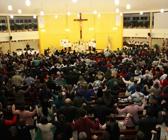 Emoção marca missa em comemoração ao aniversário da Carbonífera Catarinense