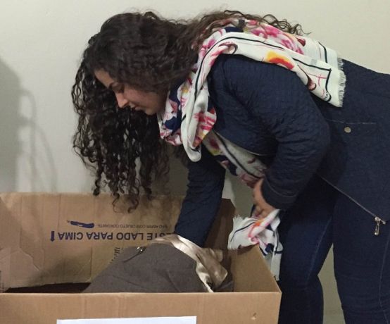 Colaboradores e comunidade se unem em gesto de caridade