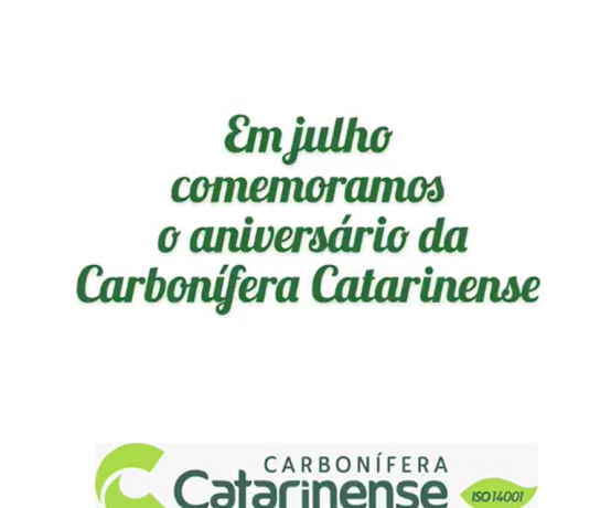 Carbonífera Catarinense Ltda comemora aniversário de 21 anos