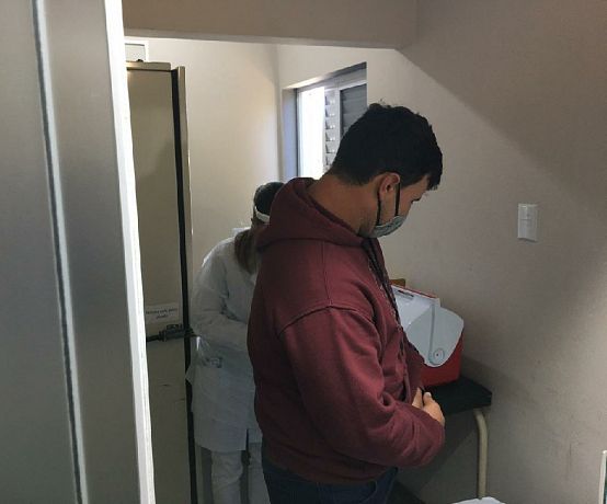 Profissionais da CCL imunizados contra a gripe