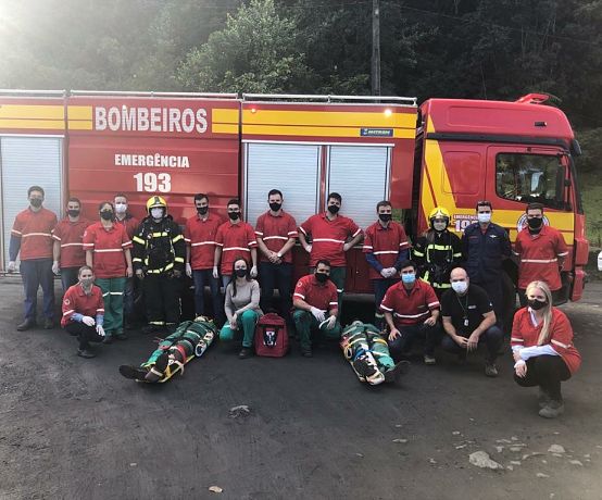 Nossa meta é ZERO acidente, assim a segurança do time está sempre em primeiro lugar na Carbonífera Catarinense.