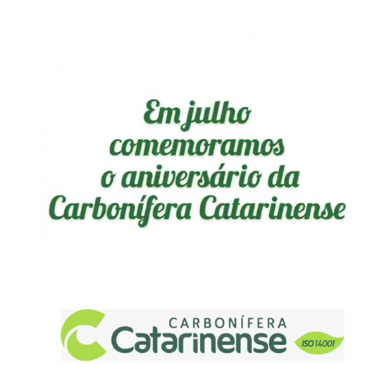 Carbonífera Catarinense Ltda comemora aniversário de 21 anos