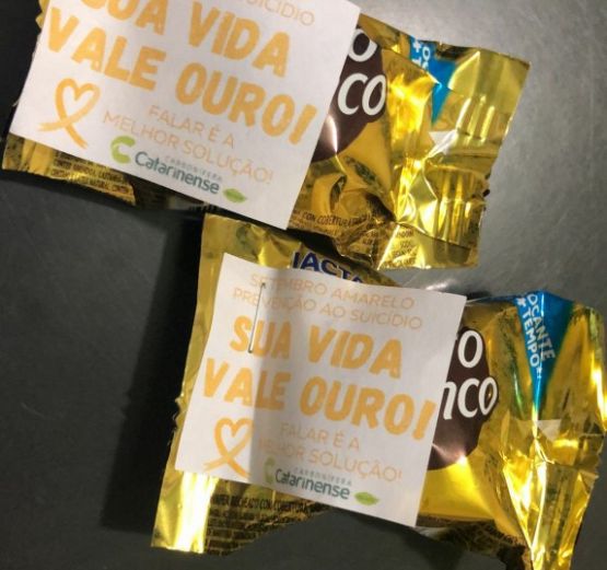 Sua vida vale ouro